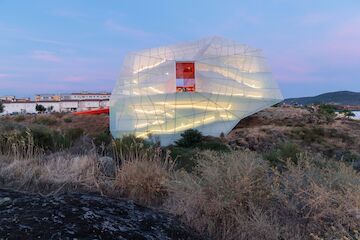Plasencia Auditorium und Kongresszentrum in Spanien von SelgasCano; eines der Projekte im Finale.<br/><br/>Foto: Iwan Baan<br/><br/>jpg, 6000 × 4000 Pixel