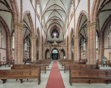 St. Johann Baptist, Krefeld (Katholische Kirchengemeinde Maria Frieden).<br/><br/>Foto: Michael Rasche<br/><br/>jpg, 1330 × 1064 Pixel