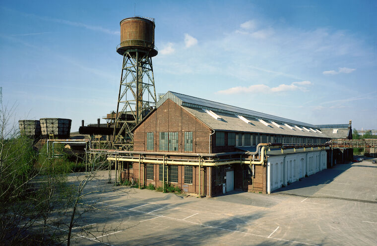 Historische Aufnahme der Werkshalle des Bochumer Vereins und spätere Jahrhunderthalle Bochum. Foto: LEG