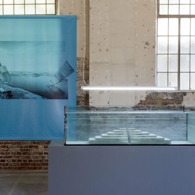 _Deep Storage_ von Sebastian Freytag in der Ausstellung „Garten der Fragmente“ im Kunsthaus NRW Kornelimünster.