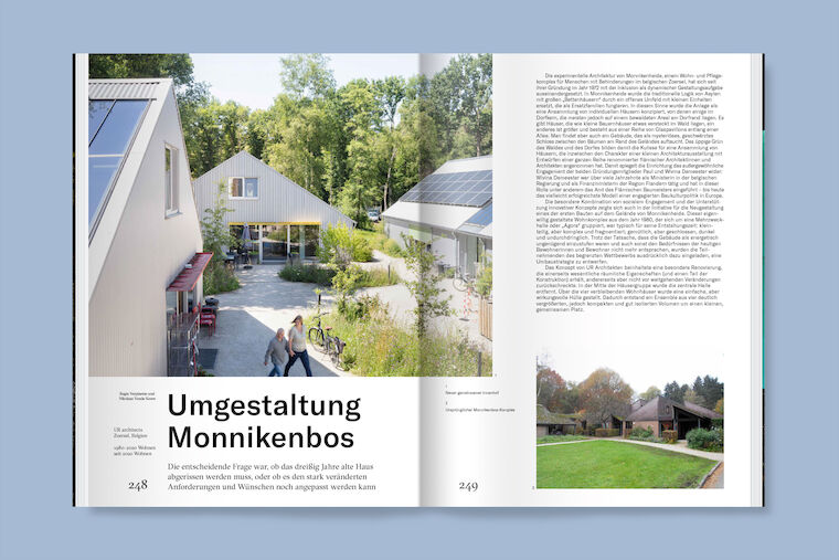 Umgestaltung Monnikenbos von UR architects, Zoersel, Belgien. Design: konter – Studio für Gestaltung. Foto: Verlag Kettler