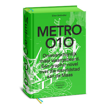 #09_2 Input von Ellen Schindler zur Neuerscheinung „METRO 010“<br/><br/>Foto: Graphic Novel „METRO 010“, Cover, nai010 publishers.<br/><br/>jpg, 4000 × 4001 Pixel