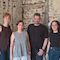 Das Team des UmBauLabors (von links): Anke Kirchhoff, Santana Ahmadifar, Julian Mikus, Anna Dietrich. Foto: Timo Klippstein
