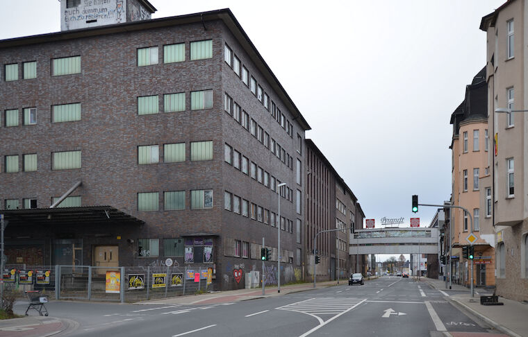 Ehemaliger Produktionsstandort von Brandt in Hagen-Haspe. Foto: Karen Jung/ Paul Andreas