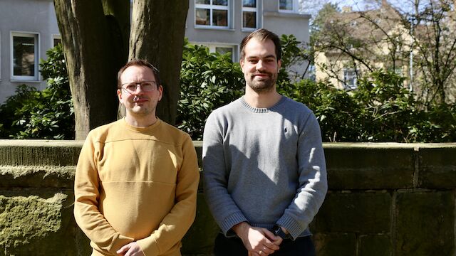 Jonas Runte und Florian Hübner. Foto: Baukultur NRW