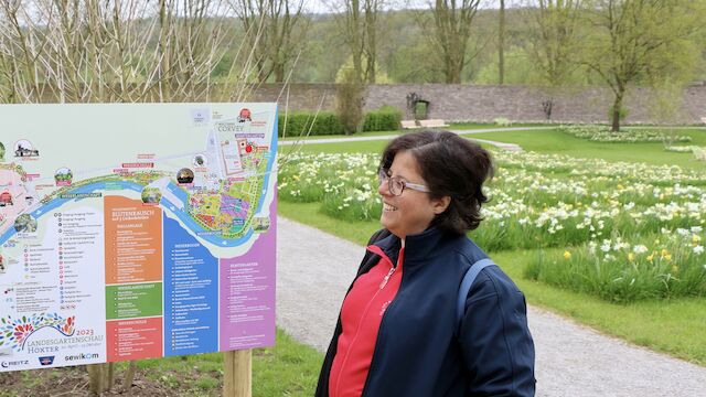 Claudia Koch, Baudezernentin der Stadt Höxter und Geschäftsführerin der Landesgartenschau Höxter. Foto: Fenna Tinnefeld / Baukultur NRW
