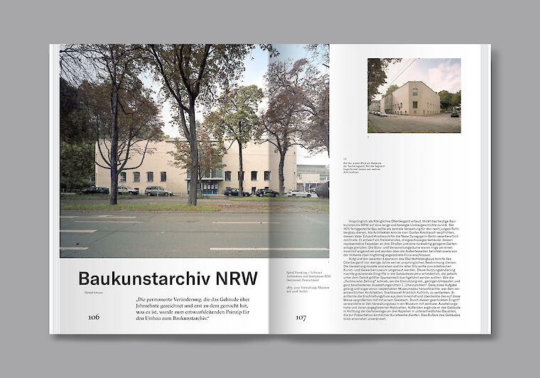 Spital-Frenking + Schwarz, Baukunstarchiv NRW, Dortmund. Foto: Future Documentation / EO