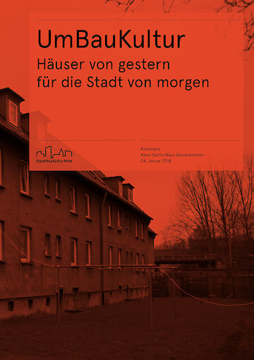 Cover des Konferenzreaders UmBauKultur Foto: Baukultur Nordrhein-Westfalen