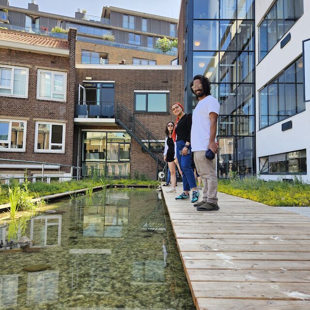 In den ersten beiden Semestern an der Technische Hochschule Ostwestfalen-Lippe führen die Studierenden von „Sustainable Landscape Design and Development“ eine Exkursionen zu nationalen und internationalen Projekten durch.