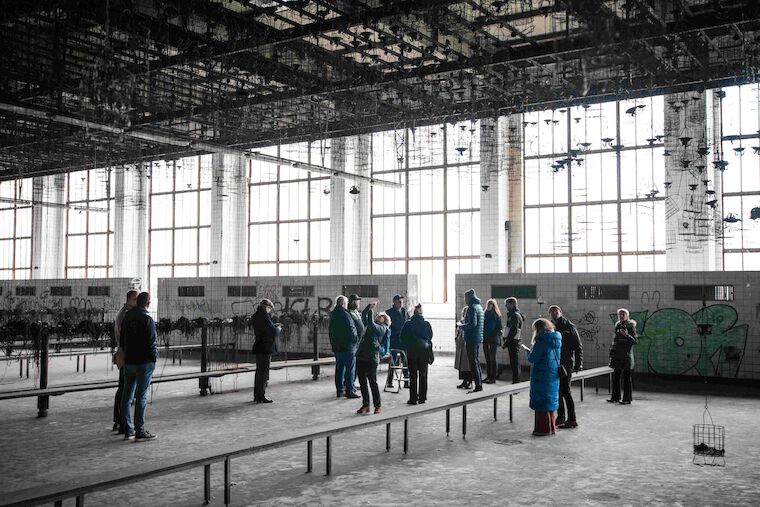 Die ehemalige Waschkaue der Zeche Hugo in Gelsenkirchen. Foto: Sebastian Becker