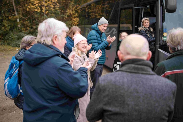 Zurück in den Bus und Richtung Dortmund zur Kokerei Hansa. Foto: Sebastian Becker