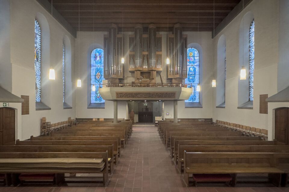 Die Kirche am Kolk in Wuppertal.