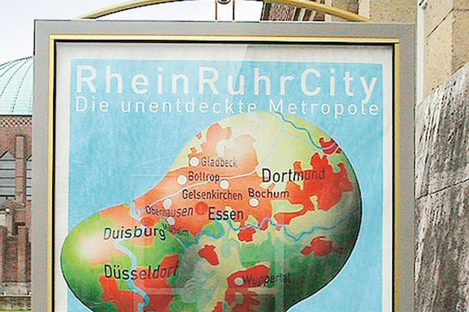 Ausstellungsplakat RheinRuhrCity.