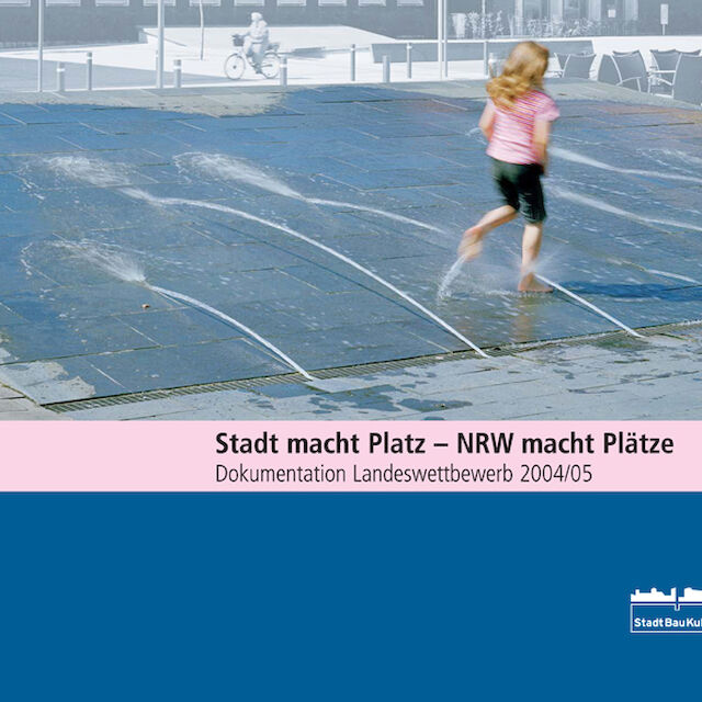 Cover der Publikation „Stadt macht Platz – NRW macht Plätze“.
