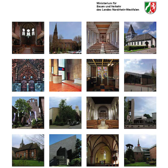Cover der Publikation „Modellvorhaben Kirchenumnutzungen“,