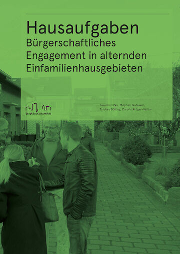 Cover der Publikation Hausaufgaben. Foto: Baukultur Nordrhein-Westfalen