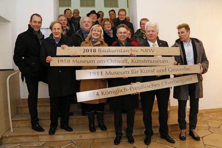 Start zum Umbau des Museums am Ostwall zum Baukunstarchiv NRW. Foto: Stadt Dortmund / Gaye Suse Kromer