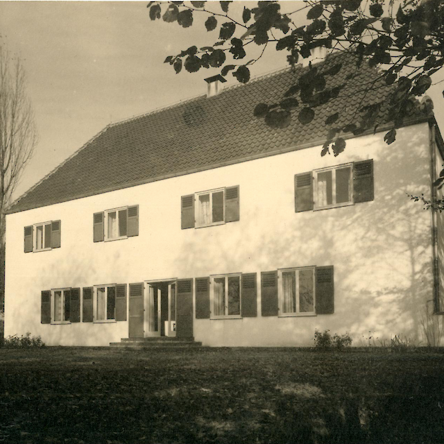 Haus aus den 30er Jahren von Sep Ruf in Billerbeck.