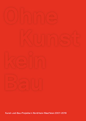 Cover der Publikation „Ohne Kunst kein Bau“.