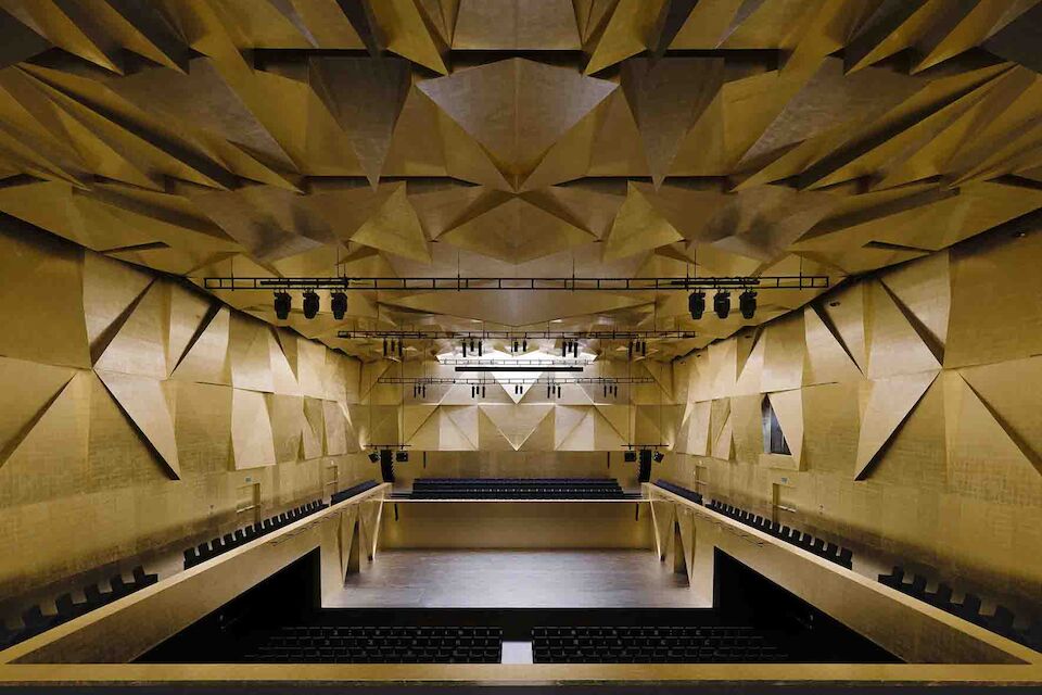 Auf dem Foto zu sehen ist das Gewinner-Gebäude des Mies van der Rohe Awards 2015: die Philharmonie in Stettin, Polen, von Barozzi / Veiga.