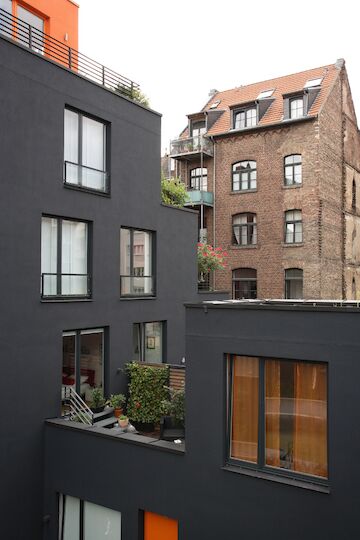 Nachverdichtung im Belgischen Viertel in Köln von Architektin Ute Piroeth. Foto: Lioba Schneider.