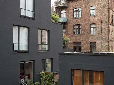 Nachverdichtung im Belgischen Viertel in Köln von Architektin Ute Piroeth. Foto: Lioba Schneider.