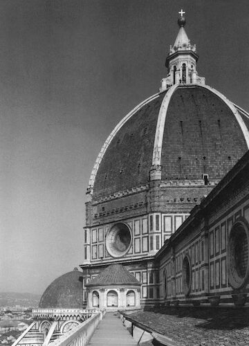 Kuppel des Doms von Florenz Foto: aus: H. Saalmann: Filippo Brunelleschi